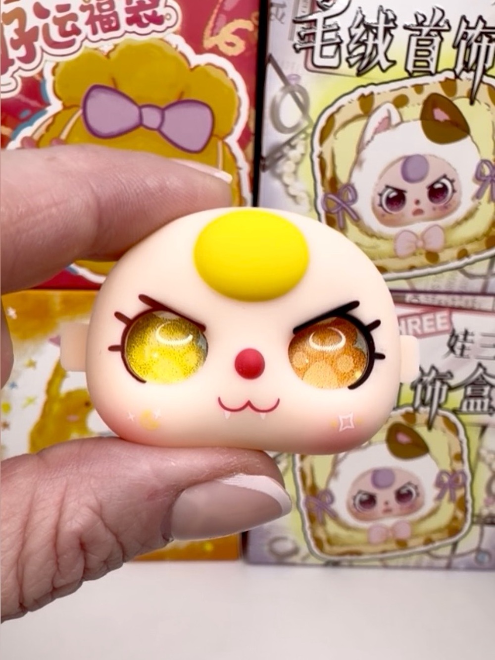 BB3 50% FACE Yellow Hair Special Eyes Face Swap Baby Three